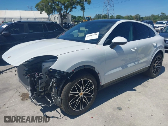 2024 Porsche Cayenne with VIN WP1BA2AY3RDA49140, listed as a IAAI auction lot 42043764 with 13,707 mi miles and . Bid and sale history available at DreamBid. Image 18.