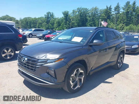 2023 Hyundai Tucson SEL with VIN 5NMJFCAE0PH199415, listed as a IAAI auction lot 42581112 with 29,752 mi miles and . Bid and sale history available at DreamBid. Image 12.