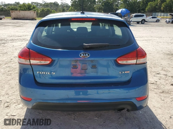 2015 Kia Forte EX with VIN KNAFX5A81F5320234, listed as a Copart auction lot 52598225 with 40,242 mi miles and Salvage Title. Bid and sale history available at DreamBid. Image 6.