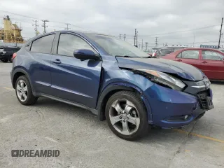 2016 Honda HR-V EX with VIN 3CZRU5H50GM725575, listed as a Copart auction lot 56375515 with 140,797 mi miles and Salvage Title. Bid and sale history available at DreamBid. Image 4.
