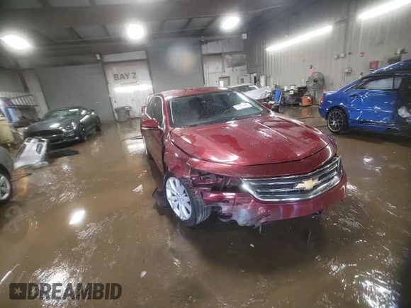 2017 Chevrolet Impala LT with VIN 1G1105SA5HU145359, listed as a Copart auction lot 47818995 with 195,247 mi miles and Salvage Title. Bid and sale history available at DreamBid. Image 14.