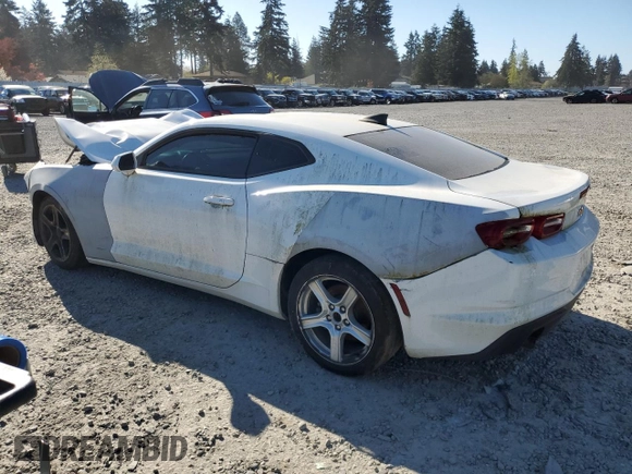 2019 Chevrolet Camaro 1LT with VIN 1G1FB1RX0K0132990, listed as a Copart auction lot 53585525 with Not provided miles and Clean title. Bid and sale history available at DreamBid. Image 2.
