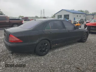 2002 Mercedes-Benz S 500 с VIN WDBNG75J92A288883, выставлен на аукционе Copart как лот 58529605 с пробегом 262 967 миль миль и Списание • Salvage title. История ставок и продаж доступна на DreamBid. Изображение 3.