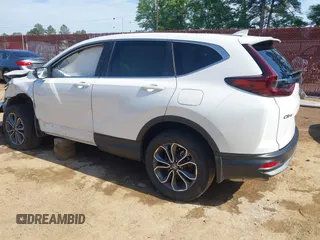 2022 Honda CR-V EX-L with VIN 5J6RW1H82NA004522, listed as a IAAI auction lot 42016997 with 61,844 mi miles and . Bid and sale history available at carsss.com. Image 3.