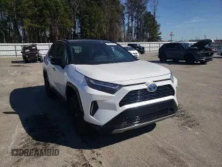 2024 Toyota RAV4 Hybrid XSE with VIN 4T3E6RFV6RU175440, listed as a Copart auction lot 46727855 with 9,112 mi miles and Salvage Title. Bid and sale history available at DreamBid. Image 11.