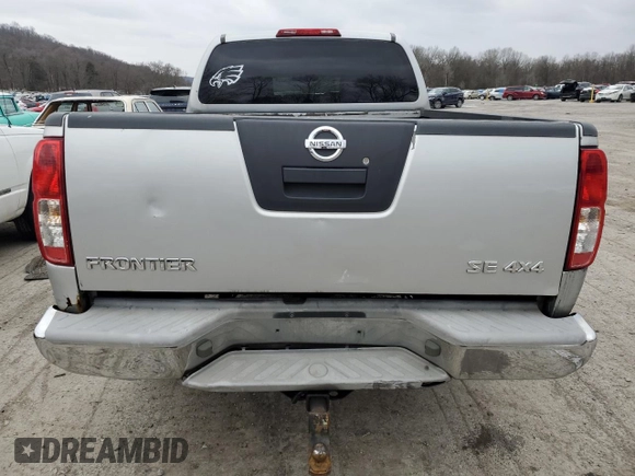 2007 Nissan Frontier SE with VIN 1N6AD09W17C408092, listed as a Copart auction lot 87192124 with 120,214 mi miles and Salvage Title. Bid and sale history available at carsss.com. Image 6.