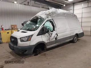2023 Ford Transit Cargo with VIN 1FTBW3X87PKB39433, listed as a IAAI auction lot 41151064 with Not provided miles and . Bid and sale history available at DreamBid. Image 2.