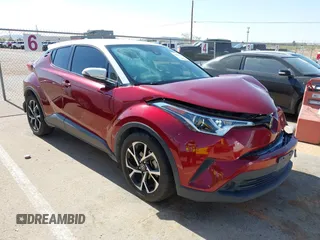 2018 Toyota C-HR XLE с VIN JTNKHMBX3J1004733, выставлен на аукционе IAAI как лот 42467334 с пробегом 71 991 миль миль и . История ставок и продаж доступна на DreamBid. Изображение 1.