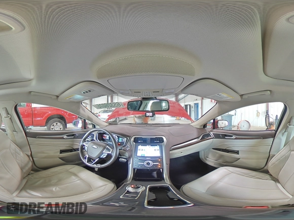 2017 Ford Fusion Titanium with VIN 3FA6P0D97HR186314, listed as a Copart auction lot 65326075 with 49,681 mi miles and Salvage title. Bid and sale history available at DreamBid. Image 14.
