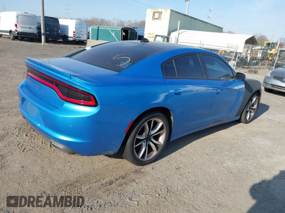 2015 Dodge Charger RT with VIN 2C3CDXCT2FH777188, listed as a IAAI auction lot 41714148 with Not Provided miles and . Bid and sale history available at DreamBid. Image 4.