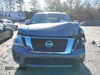 2020 Nissan Armada SV with VIN JN8AY2ND6L9107451, listed as a IAAI auction lot 41440162 with 101,737 mi miles. Bid and sale history available at carsss.com. Image 12.