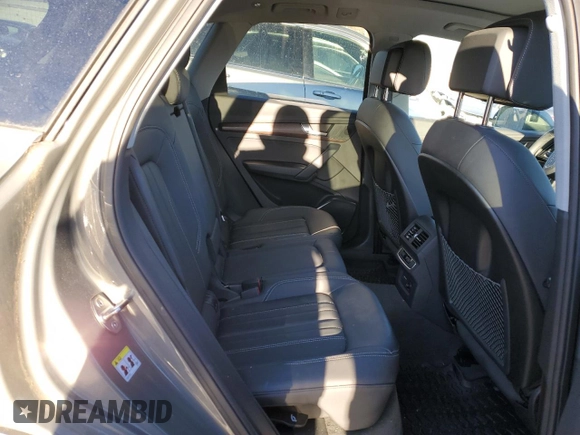 2023 Audi Q5 S line Premium with VIN WA1GAAFY5P2091998, listed as a Copart auction lot 42905015 with 14,041 mi miles and Salvage title. Bid and sale history available at DreamBid. Image 10.