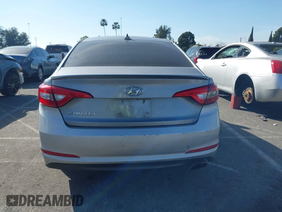2017 Hyundai Sonata SE with VIN 5NPE24AF2HH540622, listed as a IAAI auction lot 41626257 with 85,476 mi miles and . Bid and sale history available at DreamBid. Image 16.