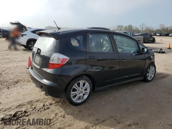 2010 Honda Fit Sport with VIN JHMGE8H44AS021590, listed as a Copart auction lot 52333635 with 137,770 mi miles and Salvage title. Bid and sale history available at DreamBid. Image 3.