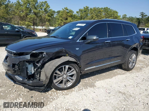 2022 Cadillac XT6 Premium Luxury with VIN 1GYKPCRS1NZ104567, listed as a Copart auction lot 47173005 with 54,541 mi miles and Clean Title. Bid and sale history available at carsss.com. Image 1.