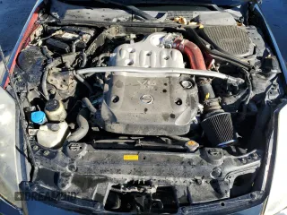 2004 Nissan 350Z Touring with VIN JN1AZ34D34T162172, listed as a Copart auction lot 83584664 with 146,780 mi miles and Salvage Title. Bid and sale history available at carsss.com. Image 11.