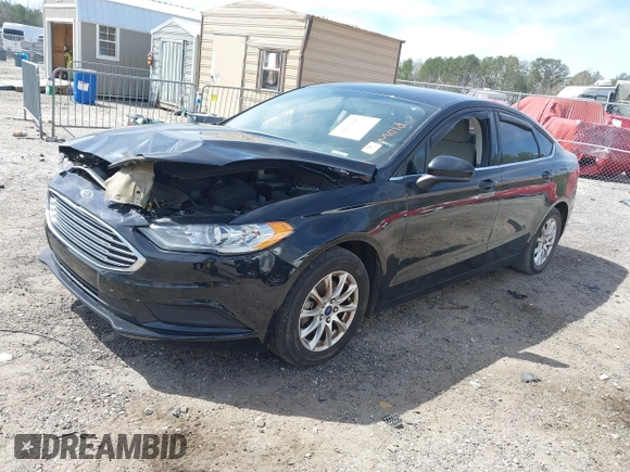 2017 Ford Fusion S with VIN 3FA6P0G7XHR137439, listed as a IAAI auction lot 41811845 with 94,044 mi miles. Bid and sale history available at carsss.com. Image 17.