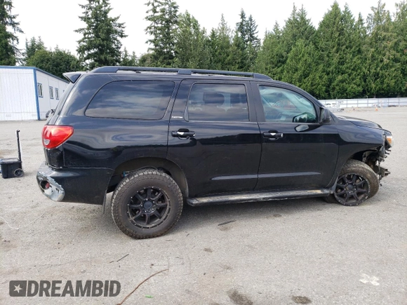 2015 Toyota Sequoia Limited with VIN 5TDJY5G19FS116814, listed as a Copart auction lot 66426004 with 145,407 mi miles and Salvage Title. Bid and sale history available at carsss.com. Image 3.