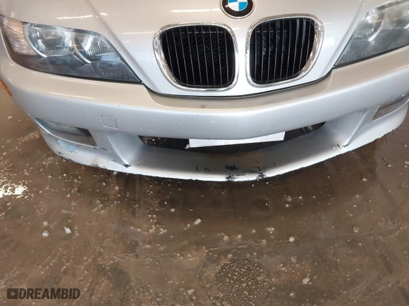 2001 BMW Z3 2.5i with VIN WBACN33431LM00114, listed as a IAAI auction lot 41689600 with 91,636 mi miles. Bid and sale history available at carsss.com. Image 6.