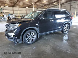 2016 Honda Pilot Elite with VIN 5FNYF6H06GB115707, listed as a Copart auction lot 45553295 with 0 mi miles and Salvage Title. Bid and sale history available at carsss.com. Image 1.
