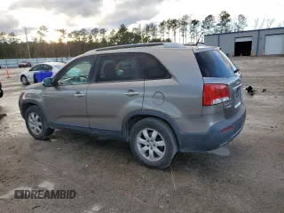 2013 Kia Sorento LX with VIN 5XYKT4A27DG369154, listed as a Copart auction lot 41340805 with 201,305 mi miles and Clean Title. Bid and sale history available at carsss.com. Image 2.
