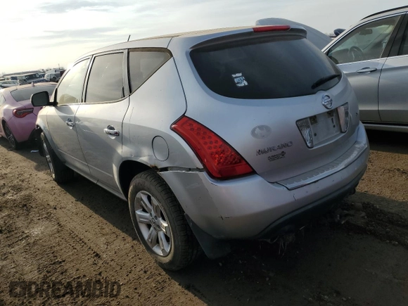 2007 Nissan Murano S z VIN JN8AZ08T67W521213, wystawiony jako Copart lot #49066855 z przebiegiem 168 745 mil mil oraz Szkoda całkowita • Salvage title. Historia ofert i sprzedaży dostępna na DreamBid. Obrazek 2.