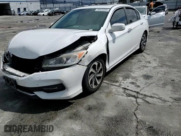 2016 Honda Accord Sedan EX with VIN 1HGCR2F78GA172074, listed as a Copart auction lot 48425335 with 135,864 mi miles and Salvage Title. Bid and sale history available at carsss.com. Image 10.