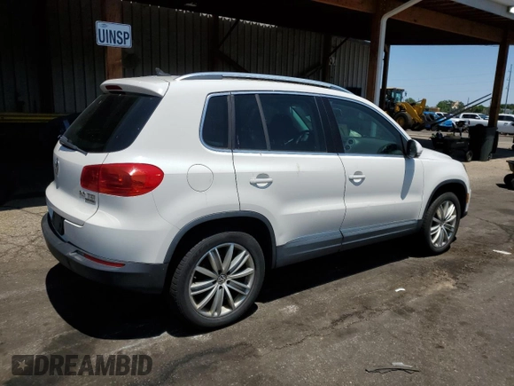 2013 Volkswagen Tiguan SE с VIN WVGBV3AX4DW596834, выставлен на аукционе Copart как лот 61399695 с пробегом 139 398 миль миль и Чистый • Clean title. История ставок и продаж доступна на DreamBid. Изображение 3.