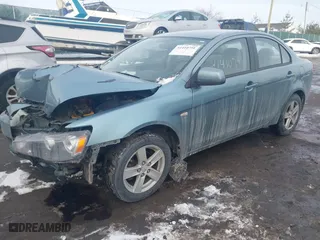 2008 Mitsubishi Lancer DE with VIN JA3AU26U88U018070, listed as a IAAI auction lot 41410791 with 149468 miles. Bid and sale history available at carsss.com. Image 18.