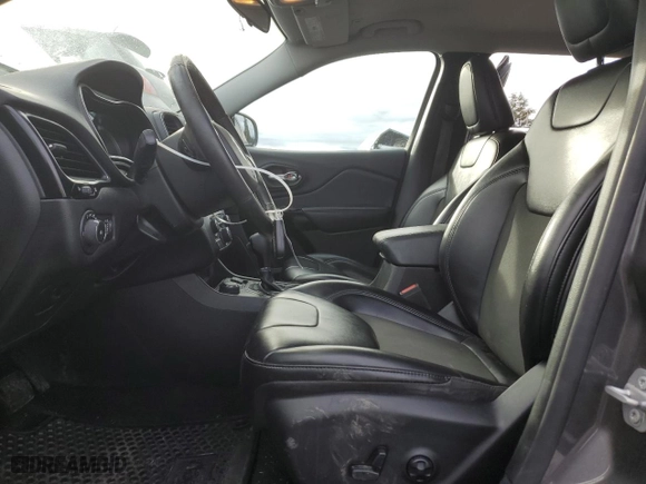 2019 Jeep Cherokee Latitude Plus with VIN 1C4PJMLX7KD430177, listed as a Copart auction lot 43660525 with 78,580 mi miles and Salvage Title. Bid and sale history available at carsss.com. Image 7.