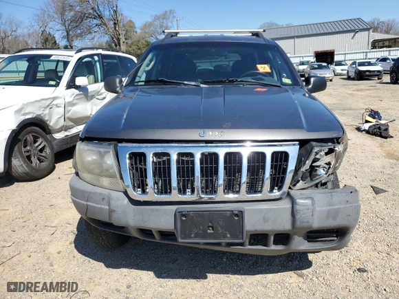 2002 Jeep Grand Cherokee Laredo with VIN 1J4GW48S62C307775, listed as a Copart auction lot 50773355 with 269,110 mi miles and Salvage Title. Bid and sale history available at carsss.com. Image 5.