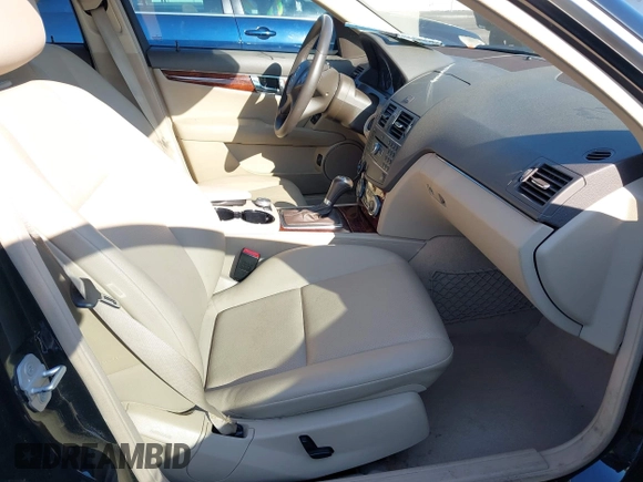 2010 Mercedes-Benz C 300 Sport with VIN WDDGF5EB9AR102405, listed as a IAAI auction lot 42444753 with 186,158 mi miles and . Bid and sale history available at DreamBid. Image 5.