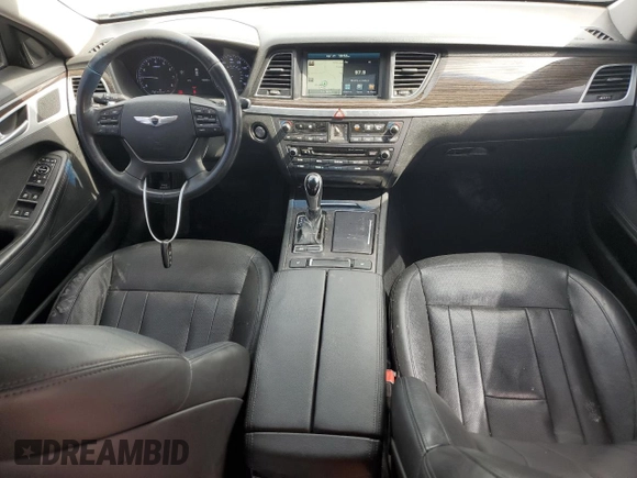 2015 Hyundai Genesis 3.8L with VIN KMHGN4JE0FU065283, listed as a Copart auction lot 52415264 with 120,292 mi miles and Salvage Title. Bid and sale history available at carsss.com. Image 8.