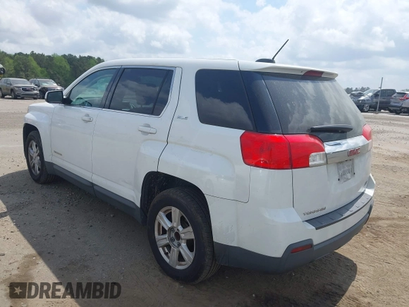 2015 GMC Terrain SLE z VIN 2GKALMEK9F6144602, wystawiony jako IAAI lot #41964647 z przebiegiem 157 789 mil mil oraz . Historia ofert i sprzedaży dostępna na DreamBid. Obrazek 3.