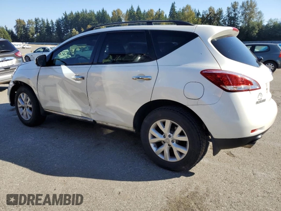 2014 Nissan Murano SV with VIN JN8AZ1MU1EW412062, listed as a Copart auction lot 69320514 with 143,049 mi miles and Salvage Title. Bid and sale history available at carsss.com. Image 2.