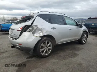 2013 Nissan Murano SV with VIN JN8AZ1MWXDW303583, listed as a Copart auction lot 42982695 with 182,571 mi miles and Salvage Title. Bid and sale history available at carsss.com. Image 3.