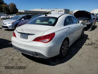 2017 Mercedes-Benz CLA 250 with VIN WDDSJ4EB2HN467738, listed as a Copart auction lot 53228884 with 83,648 mi miles and . Bid and sale history available at DreamBid. Image 3.
