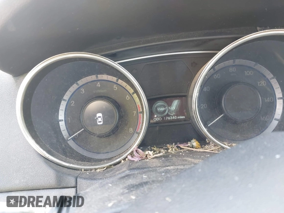 2012 Hyundai Sonata Limited with VIN 5NPEC4ABXCH409778, listed as a IAAI auction lot 41456209 with 176,340 mi miles and . Bid and sale history available at DreamBid. Image 7.