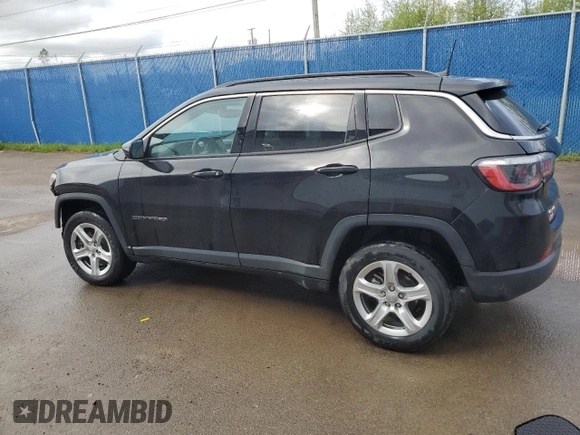 2023 Jeep Compass Latitude с VIN 3C4NJDBN8PT508751, выставлен на аукционе Copart как лот 58170895 с пробегом 36 729 миль миль и Списание • Salvage title. История ставок и продаж доступна на DreamBid. Изображение 2.