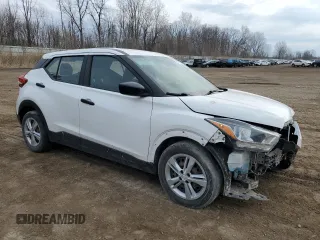 2020 Nissan Kicks S with VIN 3N1CP5BV4LL497286, listed as a Copart auction lot 51076695 with 106,644 mi miles and Clean Title. Bid and sale history available at DreamBid. Image 4.