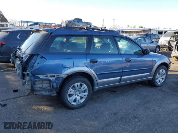 2008 Subaru Outback z VIN 4S4BP60C987355149, wystawiony jako Copart lot #44328915 z przebiegiem 86 088 mil mil oraz Szkoda całkowita • Salvage title. Historia ofert i sprzedaży dostępna na DreamBid. Obrazek 3.
