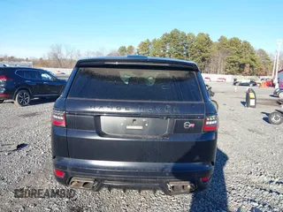 2020 Land Rover Range Rover Sport SVR with VIN SALWZ2RE1LA715693, listed as a IAAI auction lot 41129949 with 36,910 mi miles. Bid and sale history available at carsss.com. Image 15.