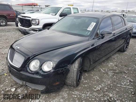 2007 Bentley Flying Spur with VIN SCBBR93W378043023, listed as a Copart auction lot 81239474 with 170,080 mi miles and Salvage Title. Bid and sale history available at DreamBid. Image 1.