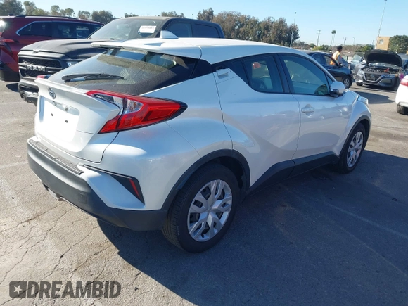 2019 Toyota C-HR XLE with VIN JTNKHMBX4K1058916, listed as a IAAI auction lot 41296963 with 113,290 mi miles. Bid and sale history available at carsss.com. Image 4.