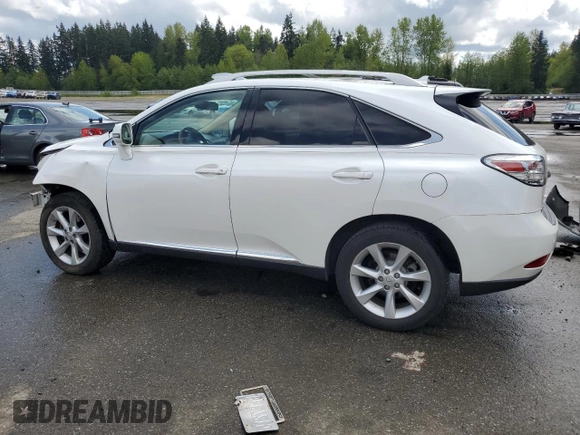 2010 Lexus RX 350 z VIN JTJBK1BA4A2418112, wystawiony jako Copart lot #53911515 z przebiegiem 120 368 mil mil oraz Szkoda całkowita • Salvage title. Historia ofert i sprzedaży dostępna na DreamBid. Obrazek 2.