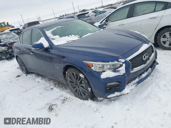2016 Infiniti Q50 Red Sport 400 с VIN JN1FV7AR9GM452066, выставлен на аукционе IAAI как лот 41271398 с пробегом 95 249 миль миль и . История ставок и продаж доступна на DreamBid. Изображение 1.