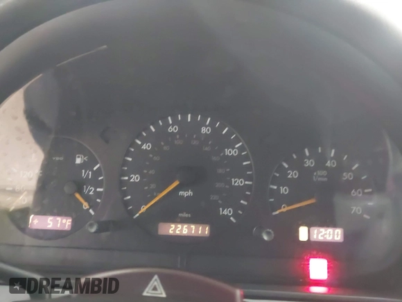 2000 Mercedes-Benz M 320/430/500 с VIN 4JGAB54E2YA166846, выставлен на аукционе IAAI как лот 41744657 с пробегом 226 711 миль миль и . История ставок и продаж доступна на DreamBid. Изображение 7.