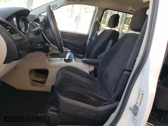 2013 Dodge Grand Caravan SXT with VIN 2C4RDGCG5DR554126, listed as a Copart auction lot 52160805 with 201,161 mi miles and Salvage Title. Bid and sale history available at DreamBid. Image 7.