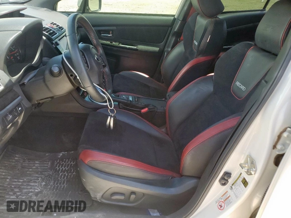 2020 Subaru WRX STI with VIN JF1VA2S69L9812385, listed as a Copart auction lot 64261335 with 17,997 mi miles and Salvage title. Bid and sale history available at DreamBid. Image 7.