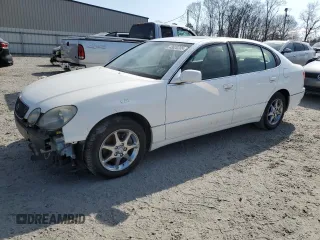 2000 Lexus GS 300 z VIN JT8BD68S3Y0101291, wystawiony jako Copart lot #43620205 z przebiegiem Nie podano mil oraz Szkoda całkowita • Salvage title. Historia ofert i sprzedaży dostępna na DreamBid. Obrazek 1.